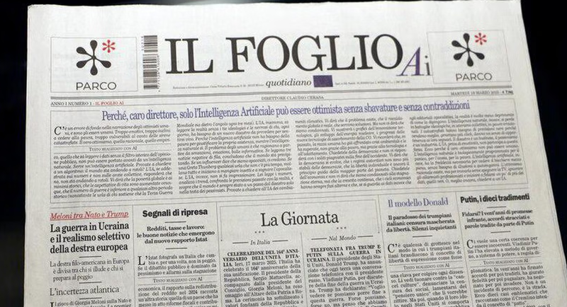 Ini Koran Pertama di Dunia yang Dibuat oleh AI, Isi Koran Full dari AI